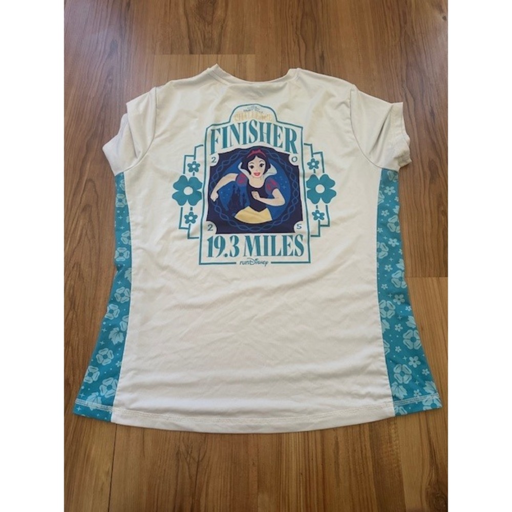 RunDisney Princess Fairy Tale‎ Challenge 19.3 Miles Performance Graphic Tee - Picture 3 of 6